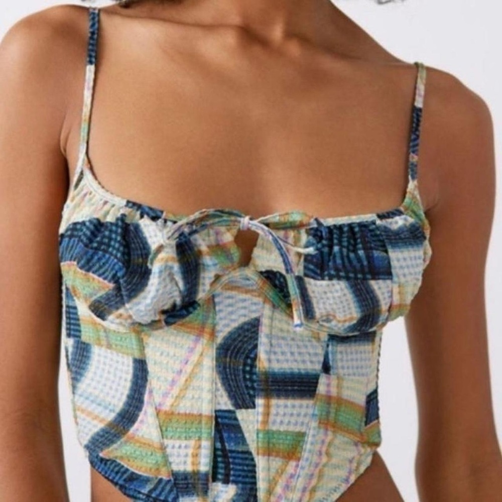 Urban Outfitters Patchwork Corset